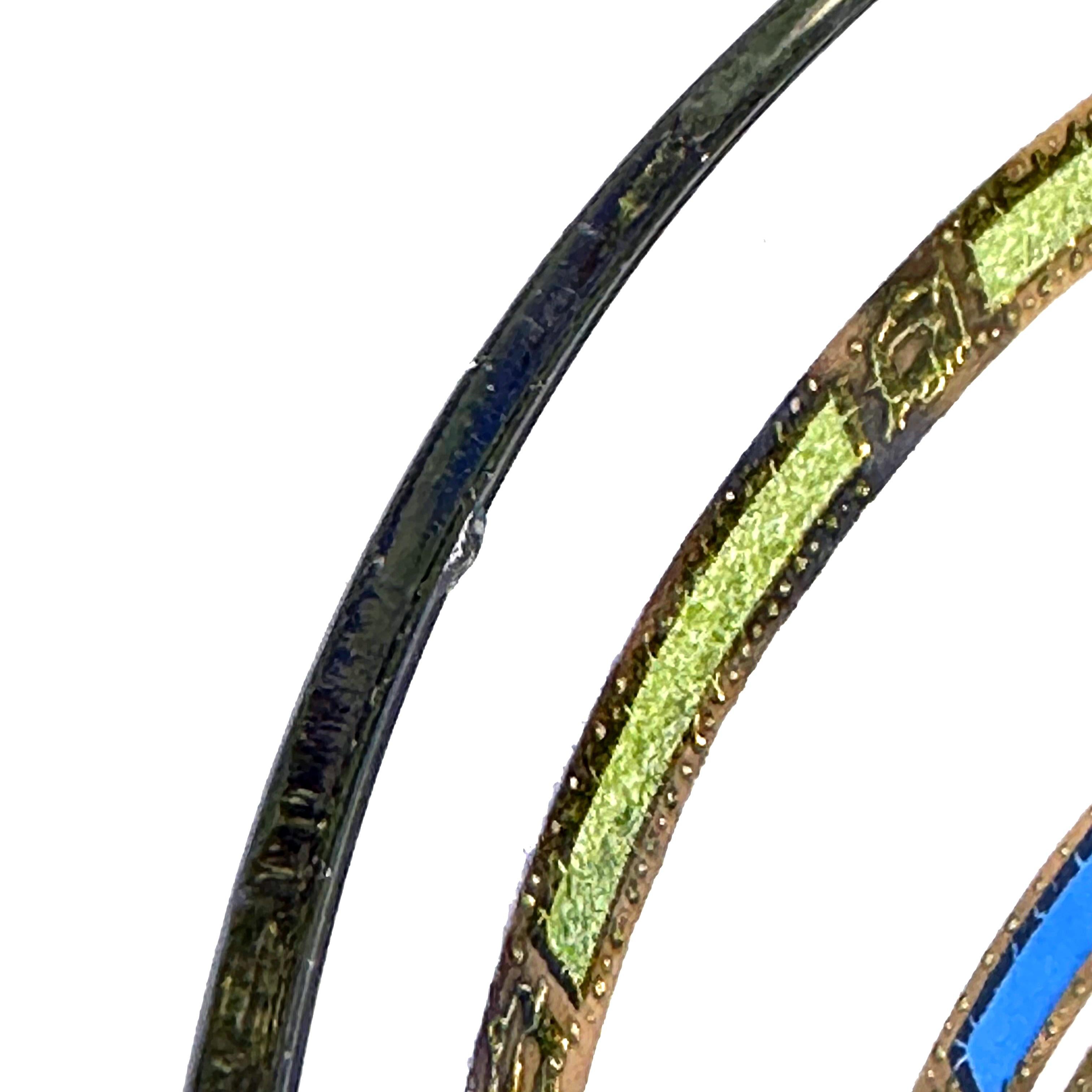 Culver Ltd. Bicchieri e ciotola per il ghiaccio in oro 22k Blue Empress, anni '60 in vendita 4