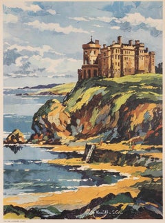 "Culzean Castle, President Eisenhower's Scottish Home" 1950s Railways Poster