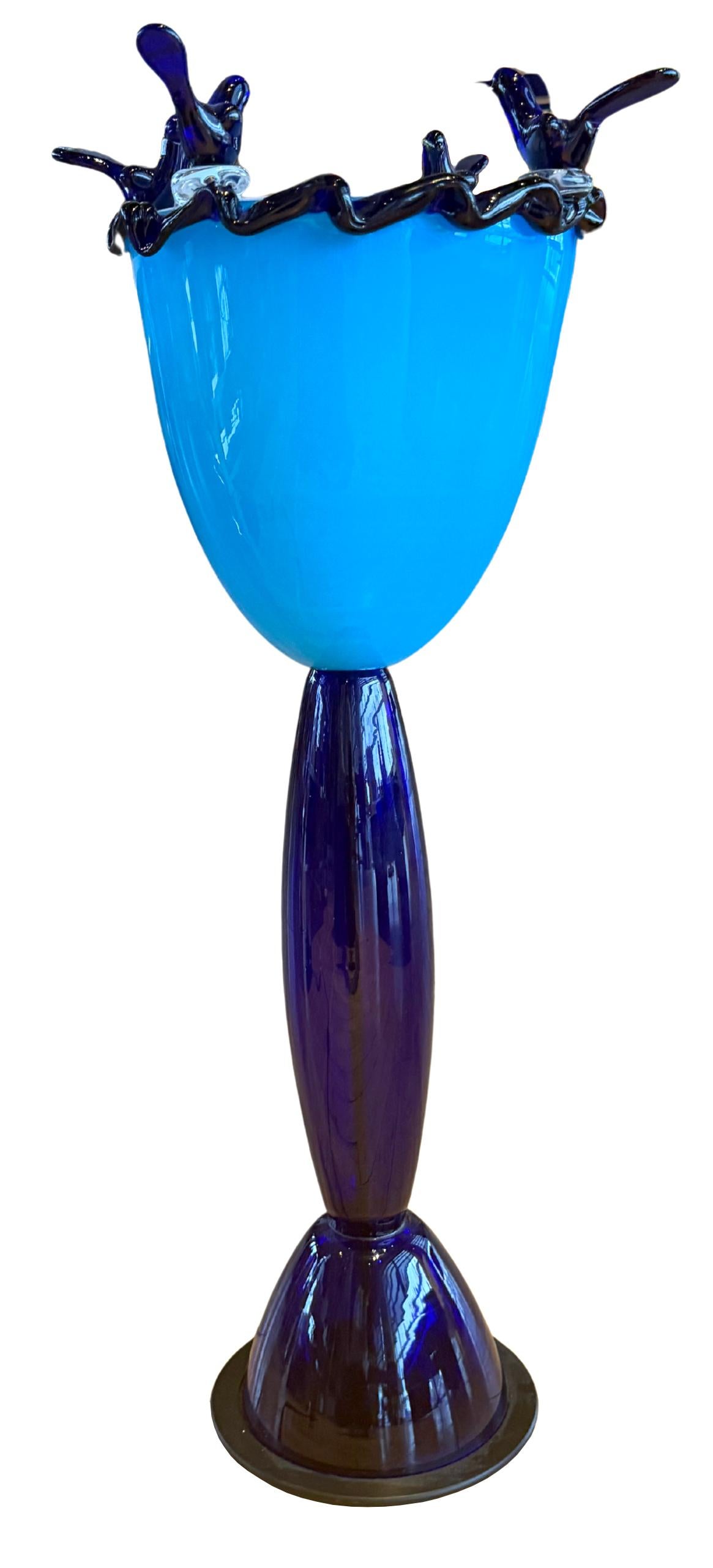 Italiano Cuma Table Lamp by Ugo La Pietra for Artemide/VeArt ca. 1992 in vendita