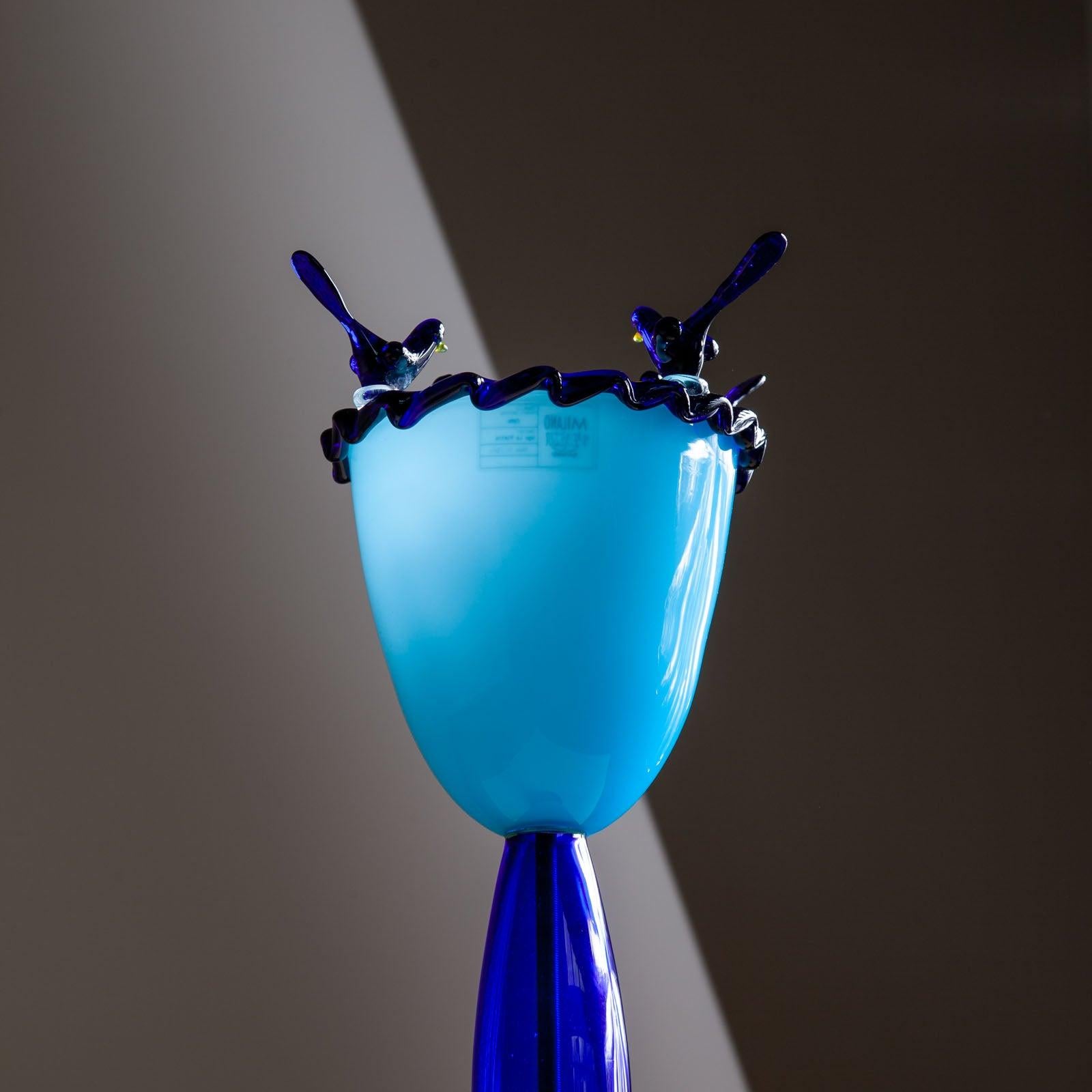 Murano Glass Cuma Table Lamp by Ugo La Pietra for Artemide / VeArt, Italy 1993