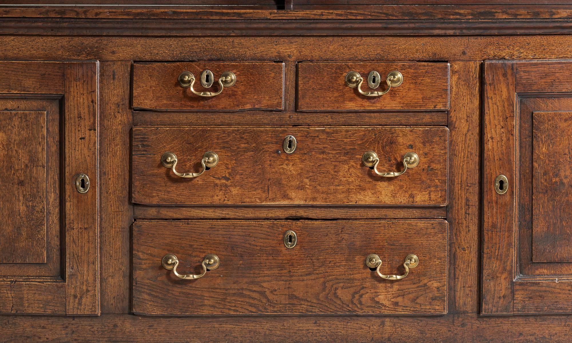 Georgian Cumberland Oak Dresser, circa 1790