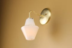 Cumberland Sconce, Handmade Contemporary Glass Sconce by Studio Dunn
