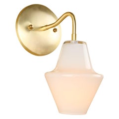 Cumberland Sconce, Handmade Contemporary Glass Sconce by Studio Dunn