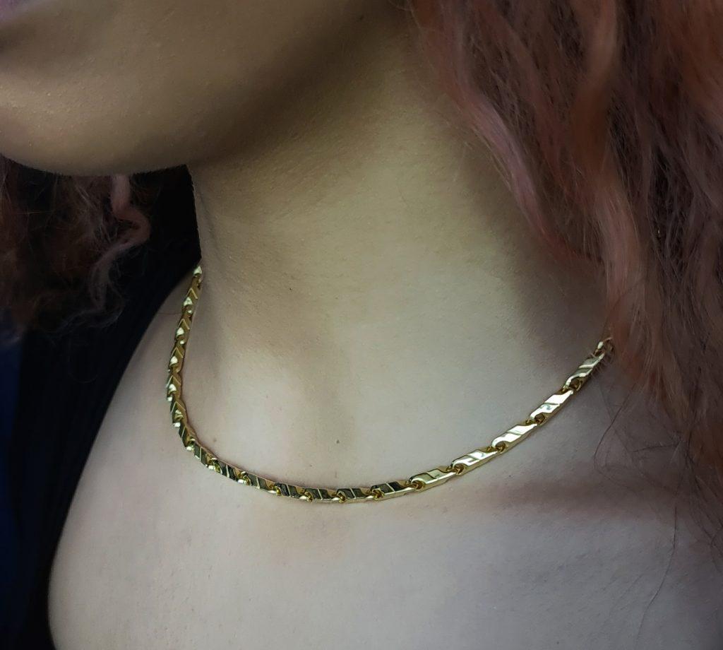 Cumbre Necklace, 18k Gold In New Condition For Sale In Leigh-On-Sea, GB