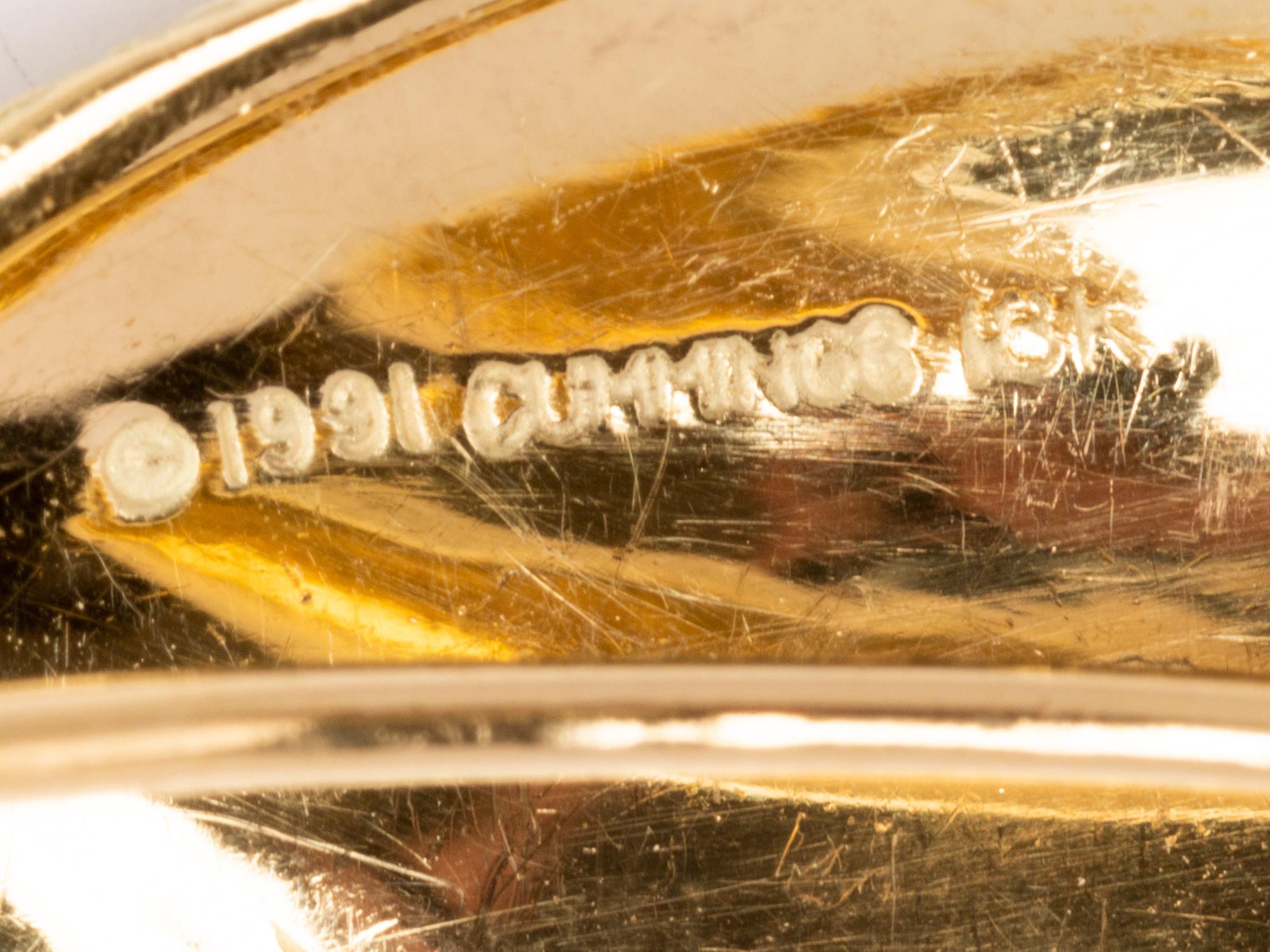 Orecchini di piume Cummings in vendita 3