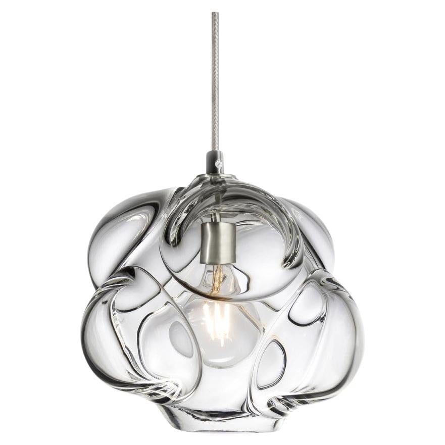 Cumulo Clear, Pendant Light, Hand Blown Glass - Made to Order For Sale