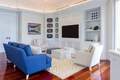 Cumulo Grey Barrel Vase, Hand Blown Glass - Made to Order