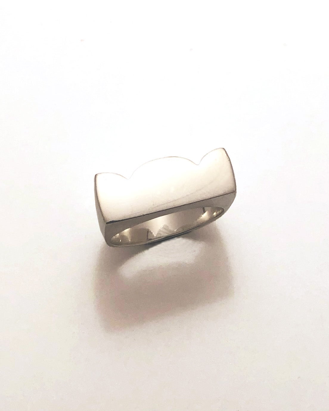 For Sale:  'Cumulus' Sterling Silver Stackable Ring by Emerging Designer Brenna Colvin 2