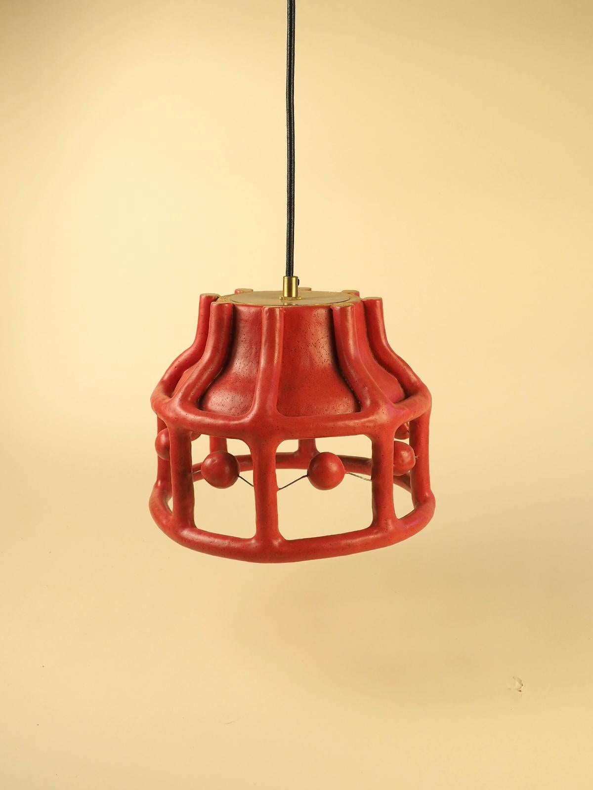 Americano Ciondolo in ceramica Cuna di Nanis Goods - Arte popolare contemporanea in vendita