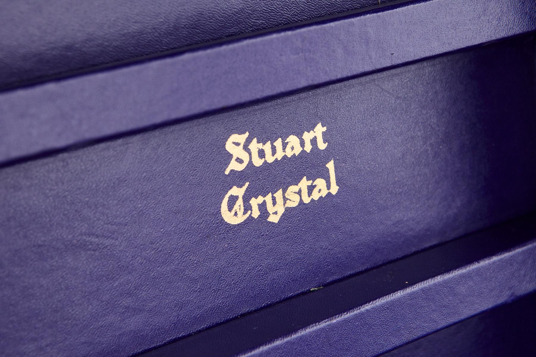 stuart crystal stemware