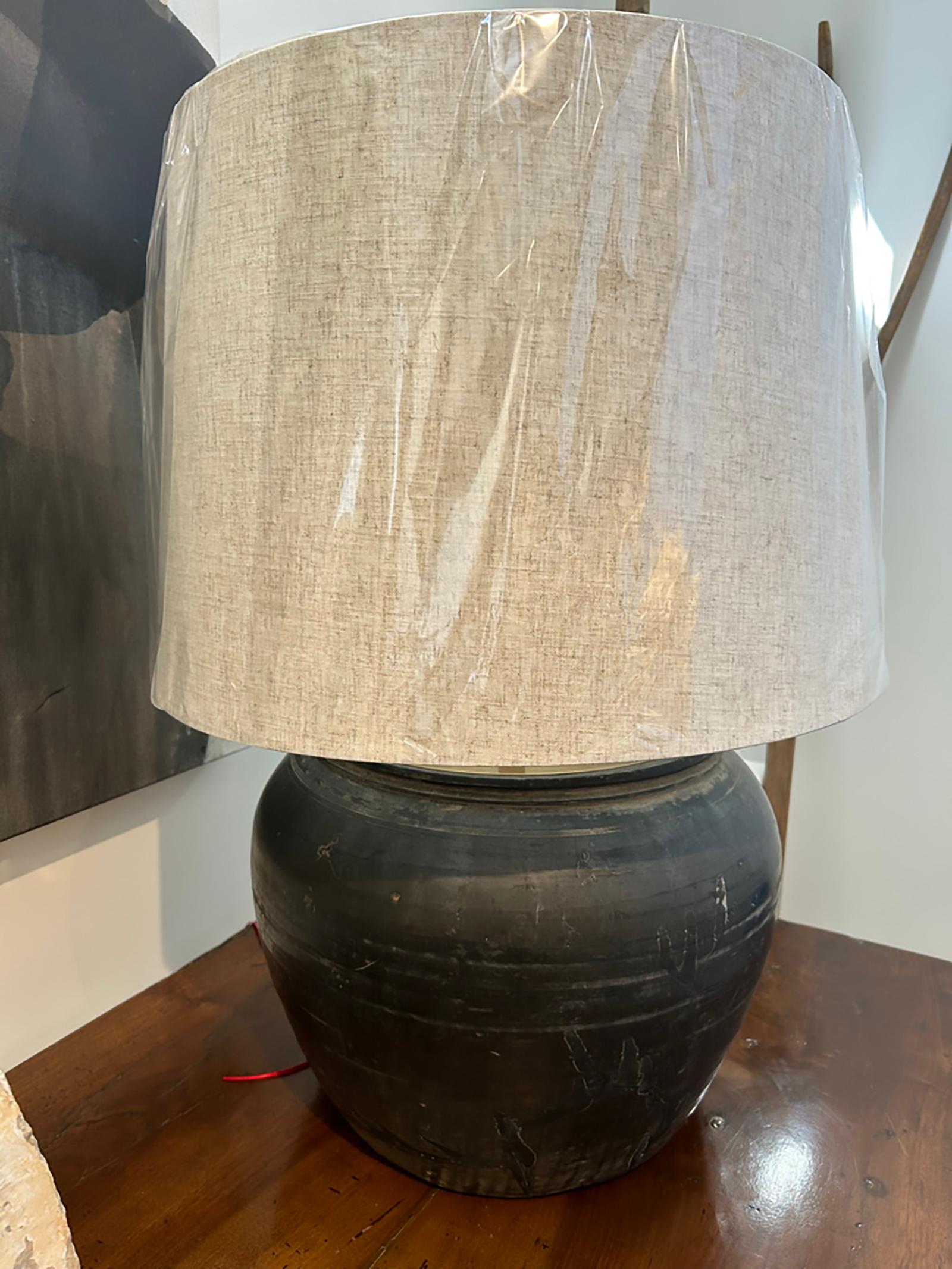 Contemporary Cunmin Pot Table Lamp  For Sale
