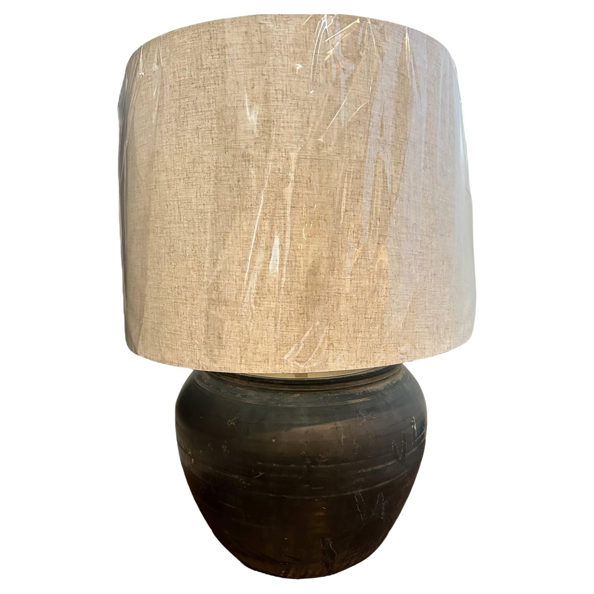 Cunmin Pot Table Lamp  For Sale