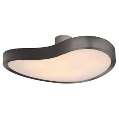 Plafoniera Cuore Grande di Gaspare Asaro- Finitura bronzo nero