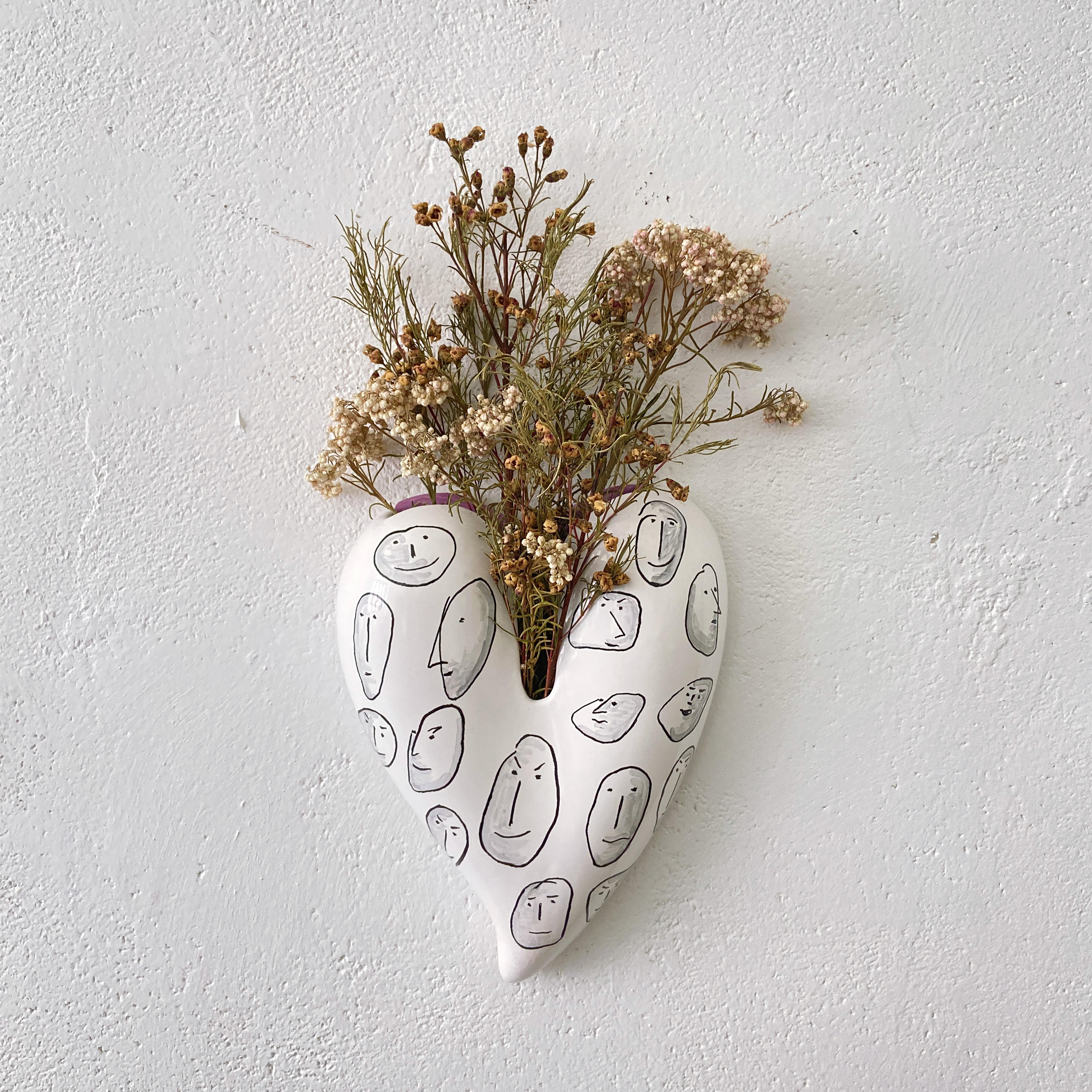 XXI secolo e contemporaneo Cuore in ceramica 