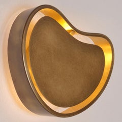 Cuore Wall Light by Gaspare Asaro. Backlit Version. Bronze Finish