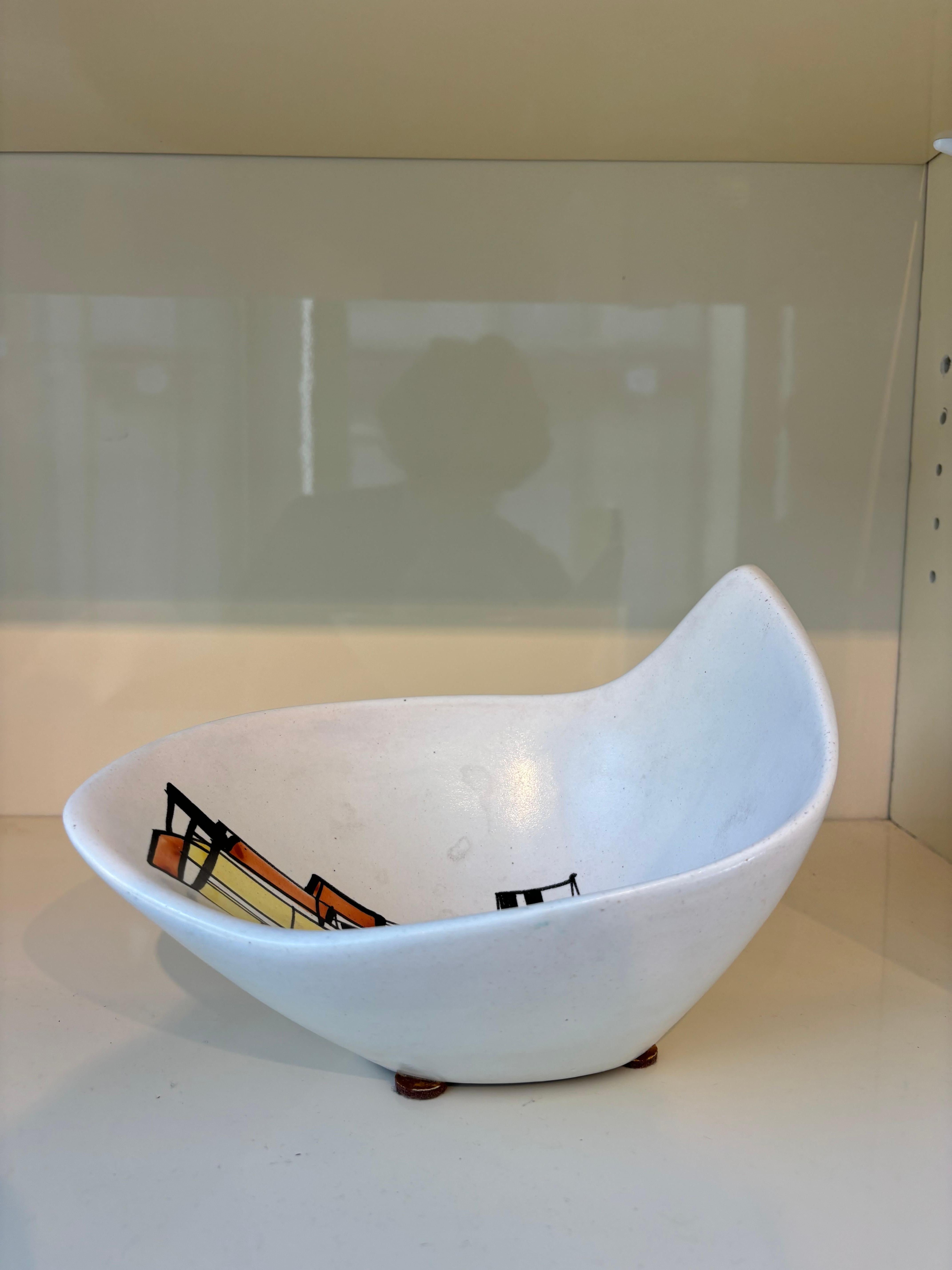 Cup by Roger Capron In Fair Condition For Sale In SAINT-OUEN-SUR-SEINE, FR
