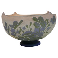 Coupe - Pâte de verre - E. Gallé - France - 20e siècle