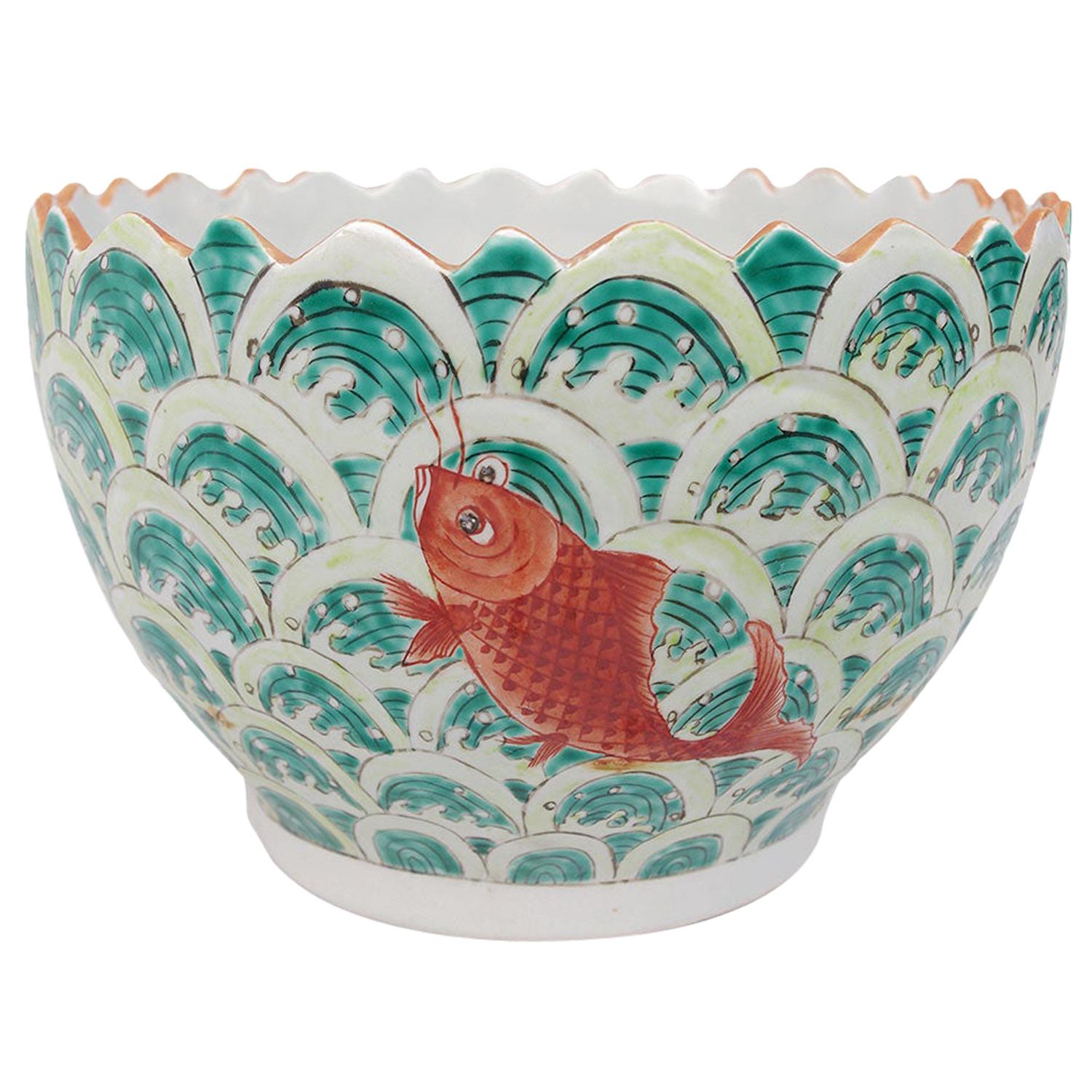 Cup in Chinese Porcelain, circa 1880 For Sale