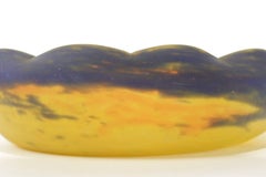 Cup in Colored Blown Glass from Muller Freres, 1930