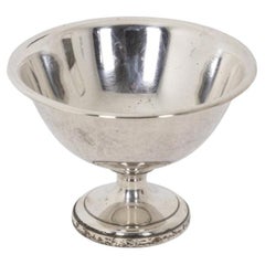 Cup in silvered metal, 1950’s