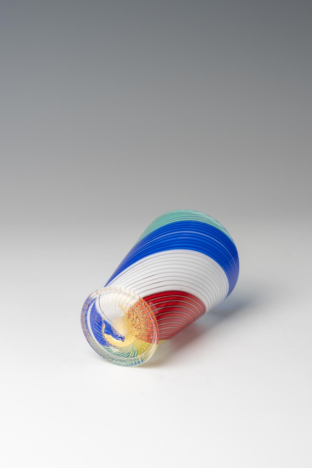 Metà XX secolo Vaso a coppa ''mezzafiligrana'' 1950 in vendita