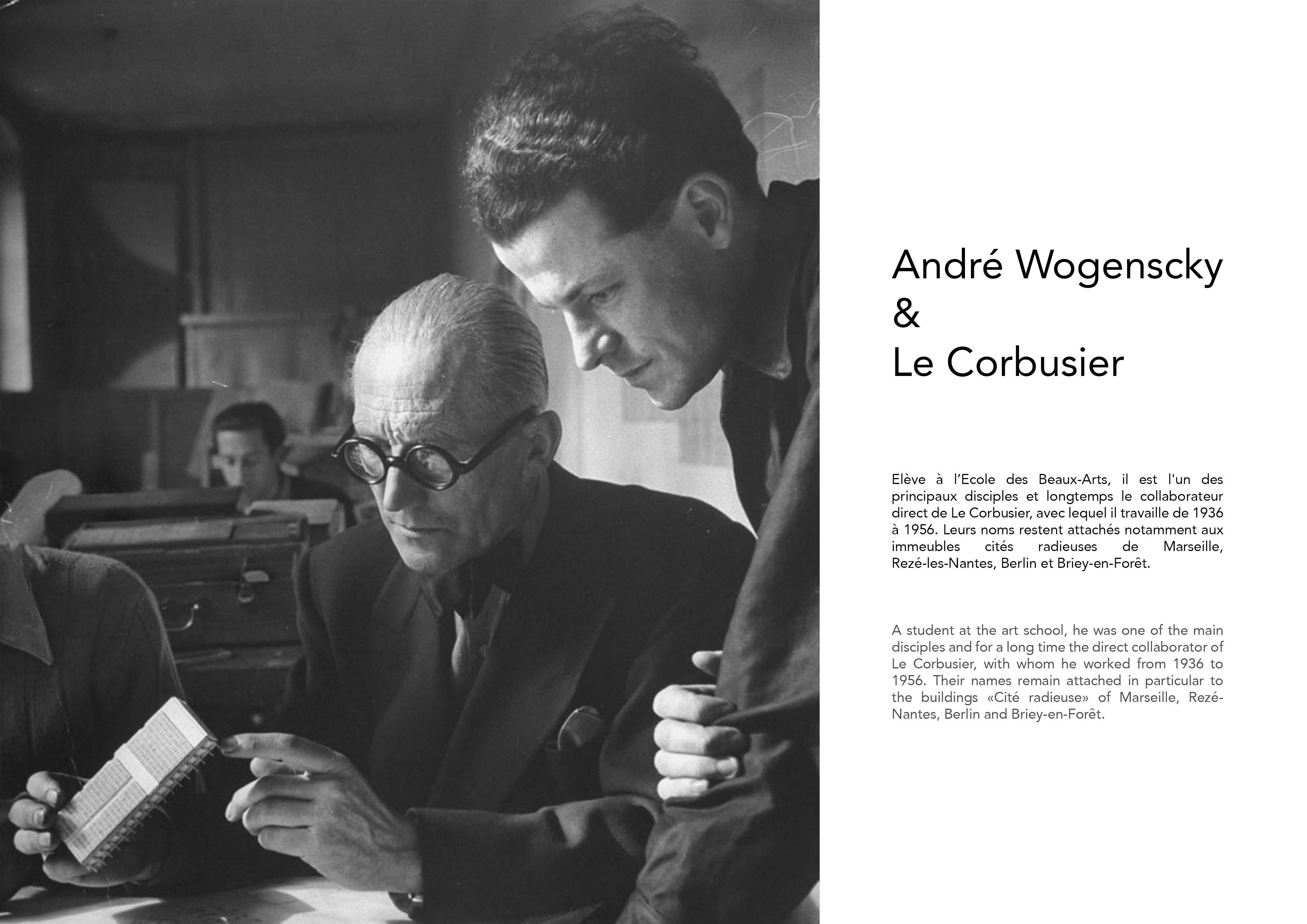 Geschirrschrank Andre Wogenscky 1962  (Mitte des 20. Jahrhunderts) im Angebot