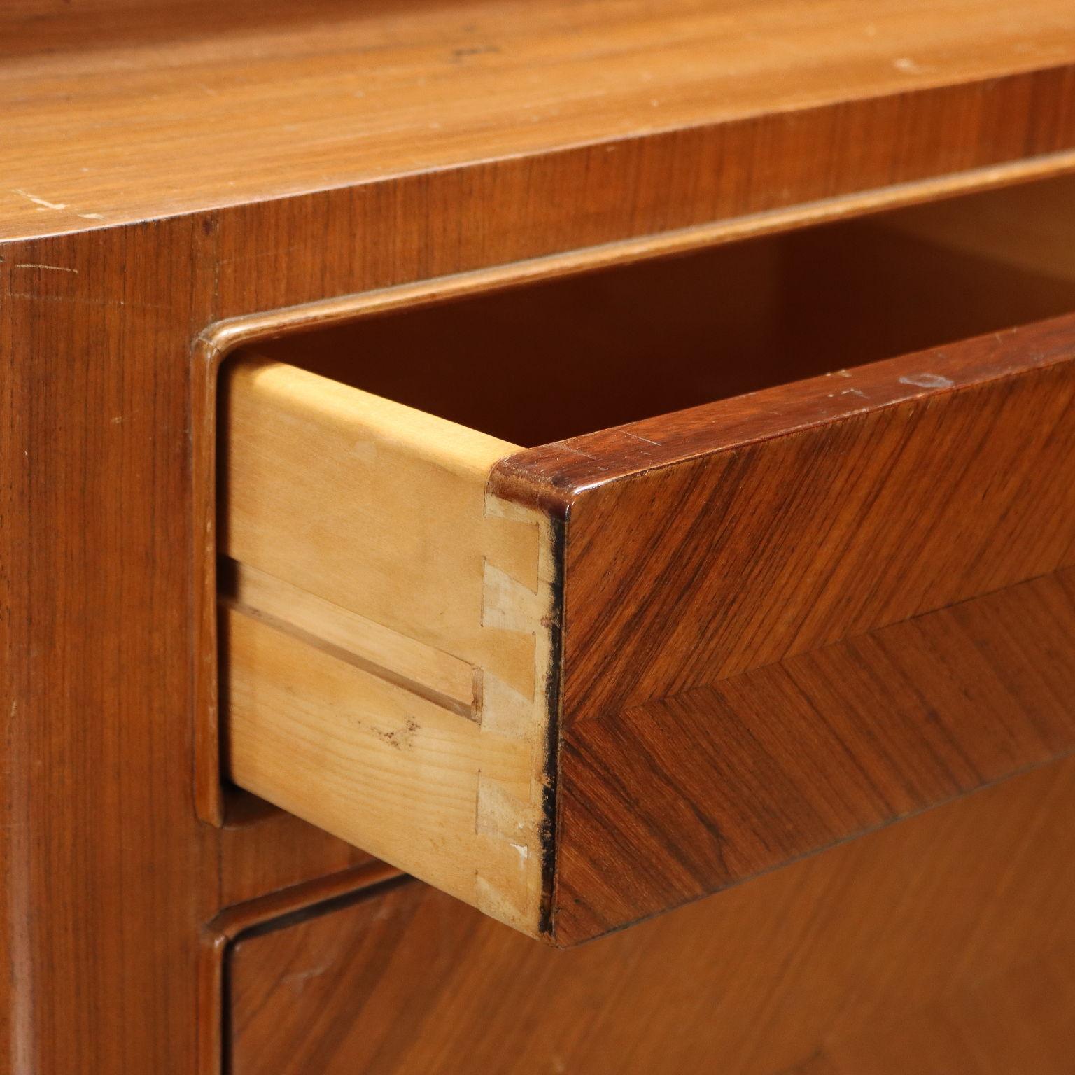 Cupboard Exotic Wood, Italy, 1950s 1