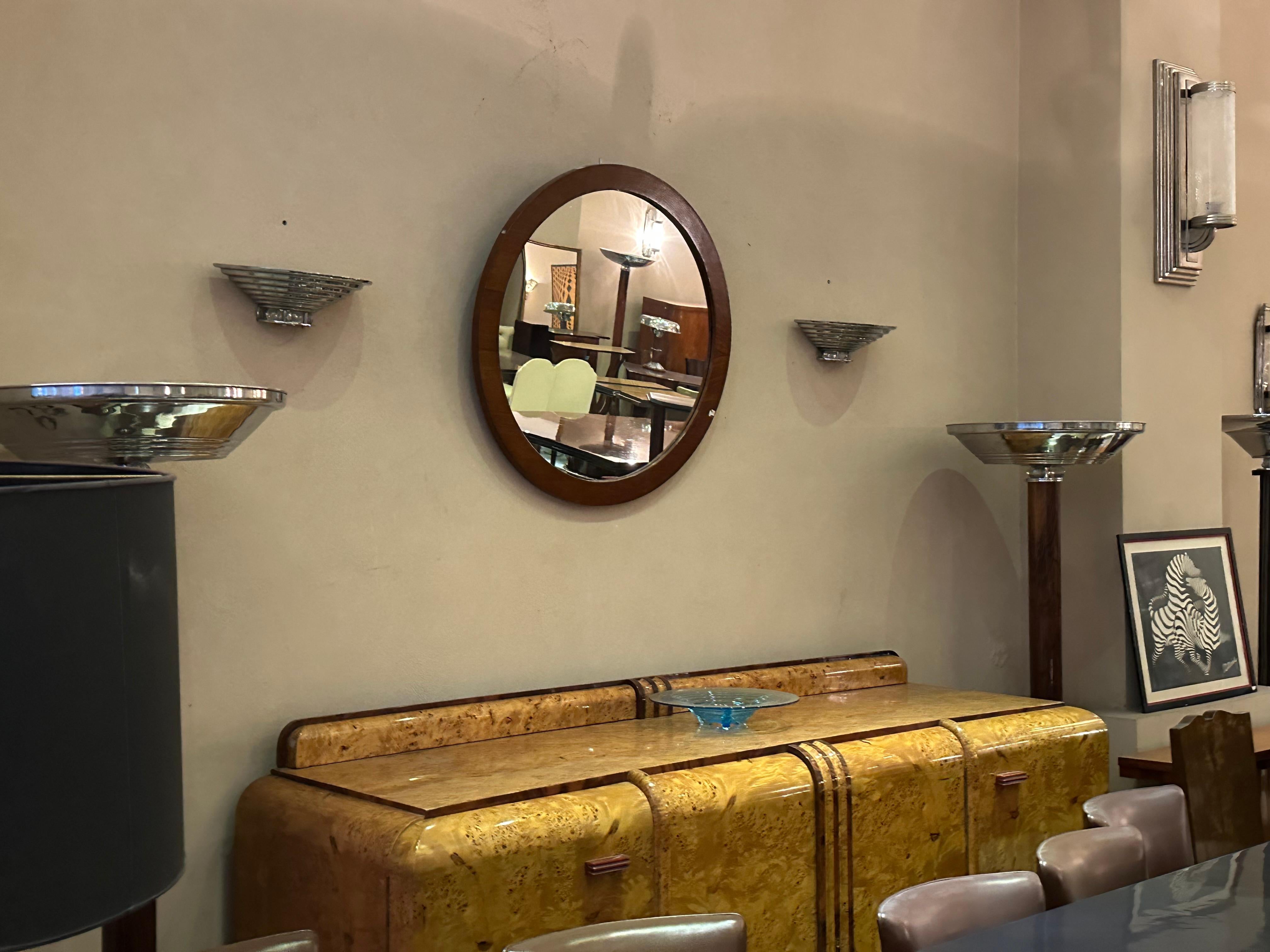 Armadio in stile: Art Deco con barra in Wood, francese 1930 in vendita 11