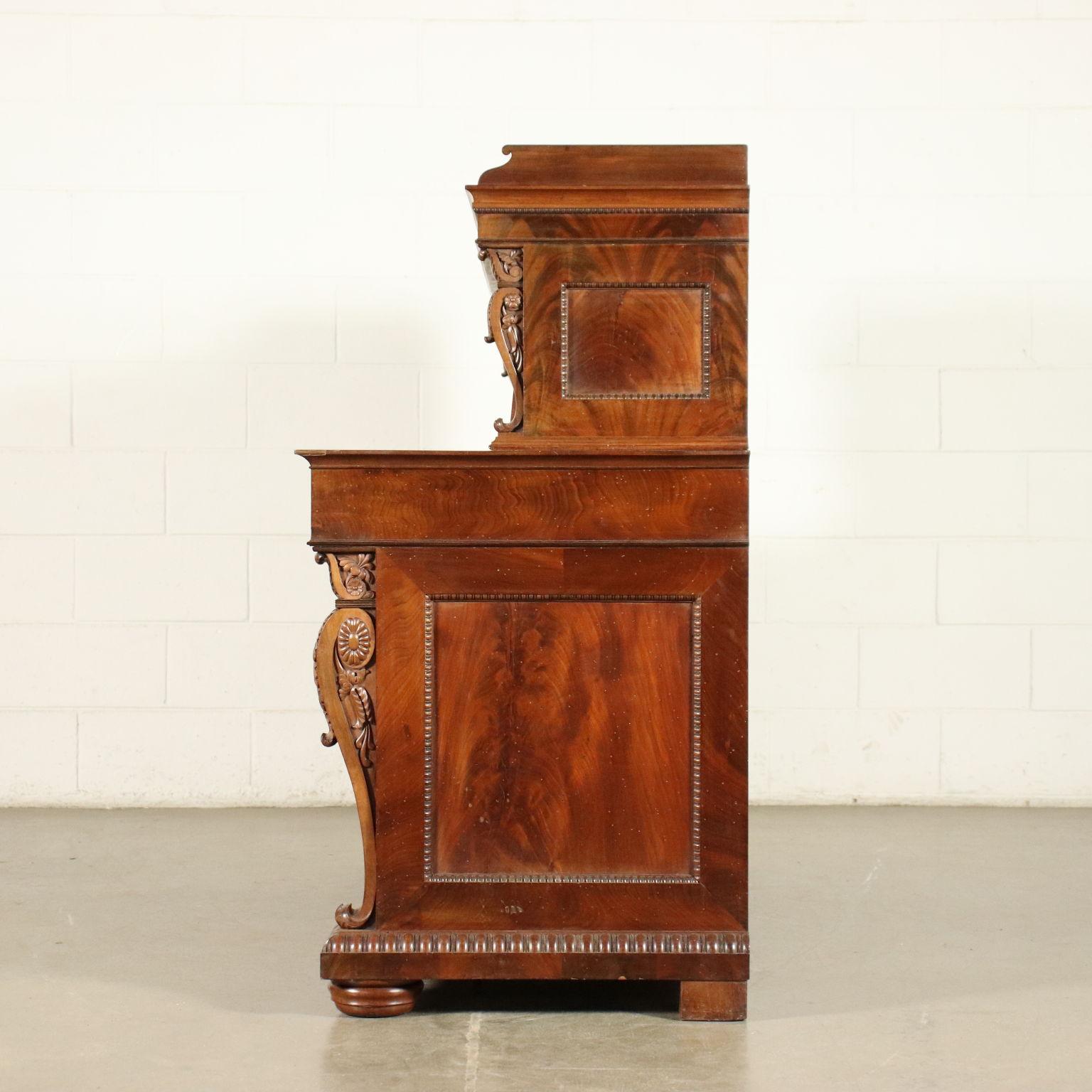 Cupboard Writing Desk, 1840 For Sale 6