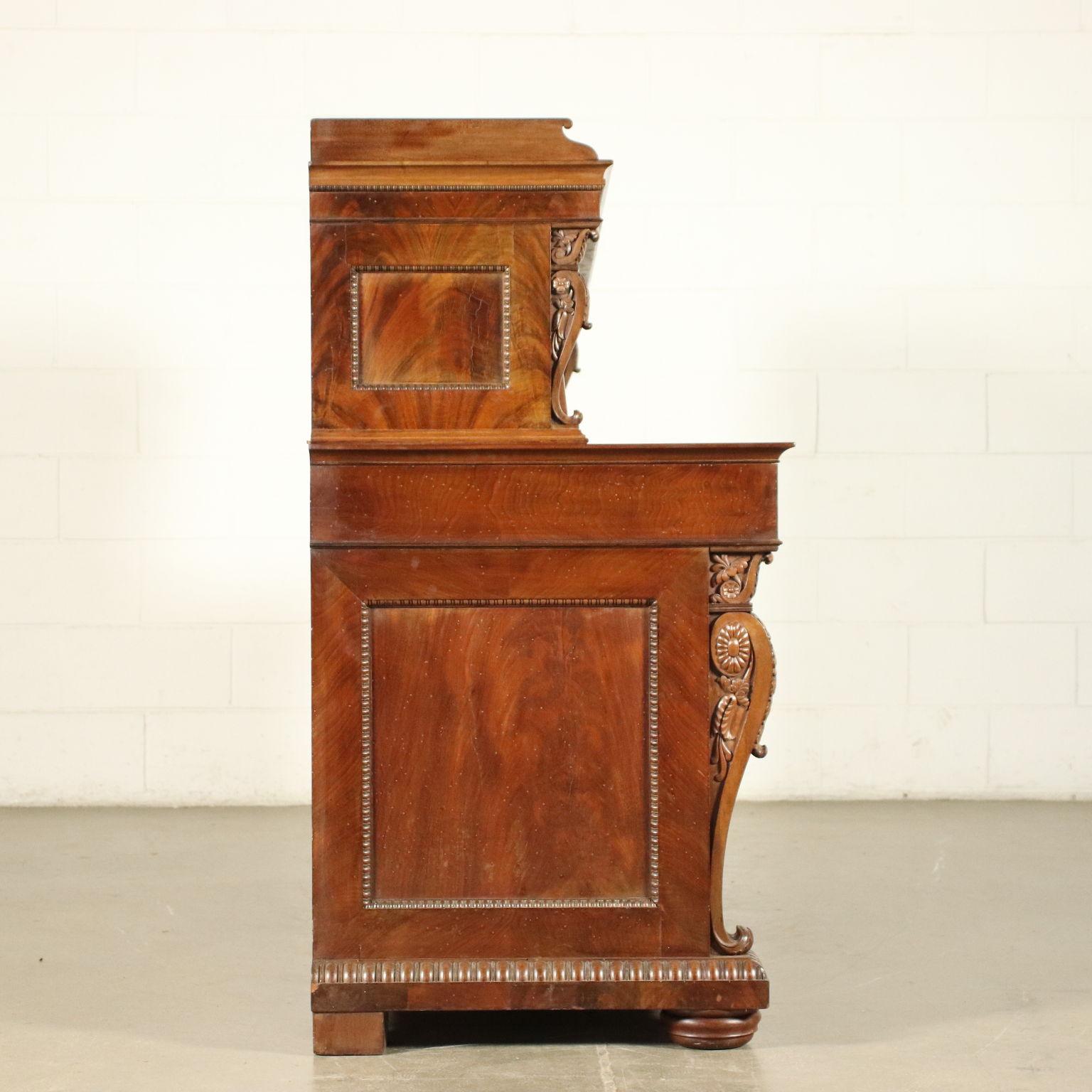 Cupboard Writing Desk, 1840 For Sale 8