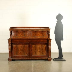 Schreibtisch mit Schrank, 1840
