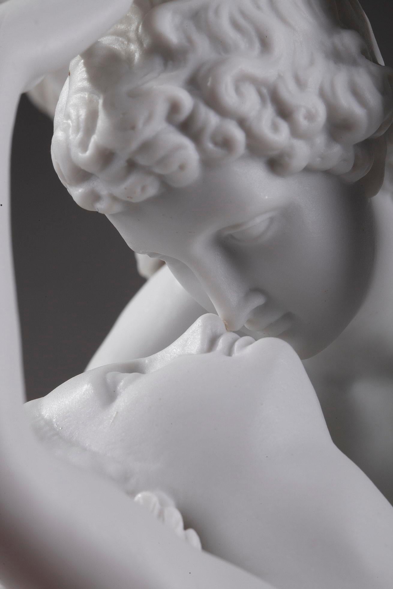 French Cupid and Psyche by Scheibe-Alsbach Manufactory