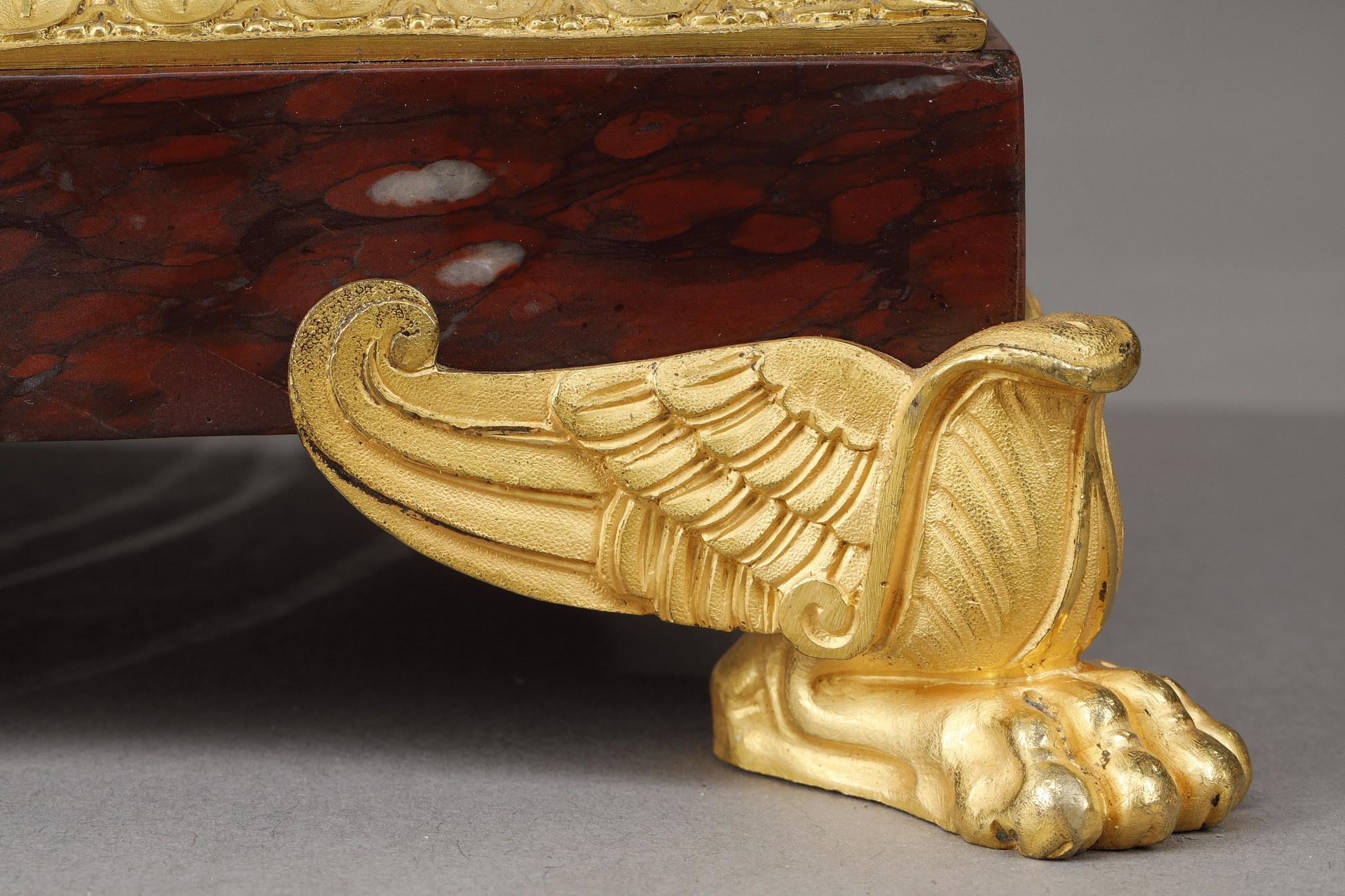 Cupid and Psyche Clock after Claude Michallon 11