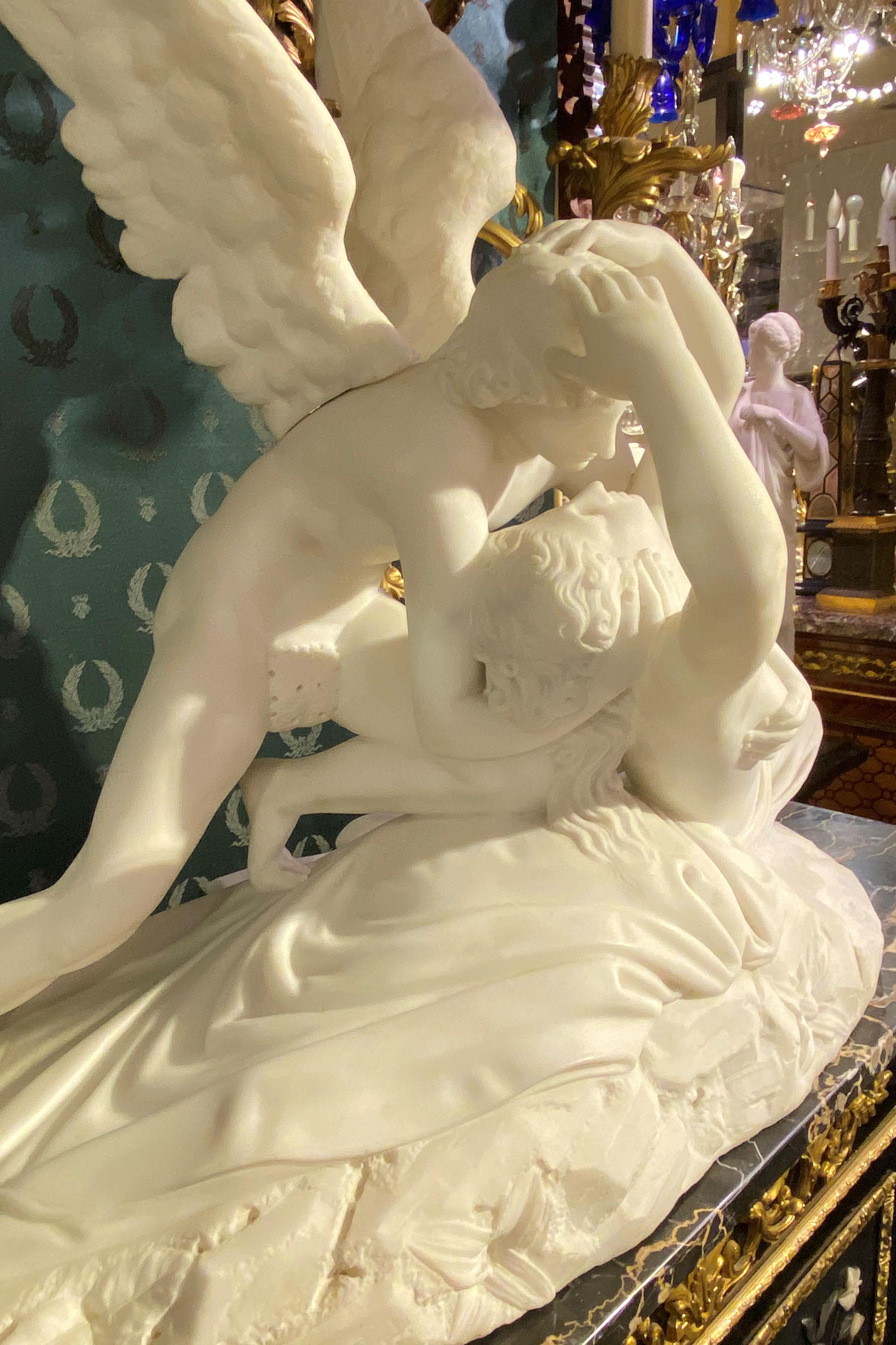 Cupid and Psyche Marble Sculpture after Antonio Canova 6