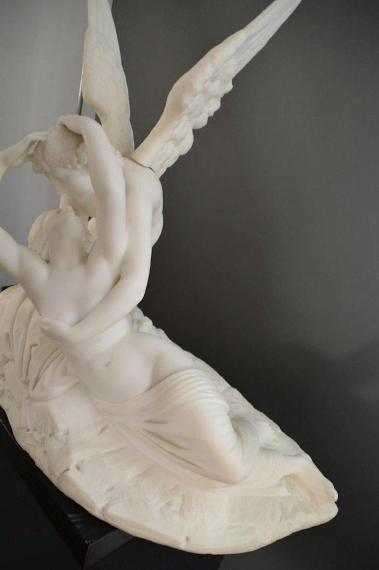 cupid and psyche statue