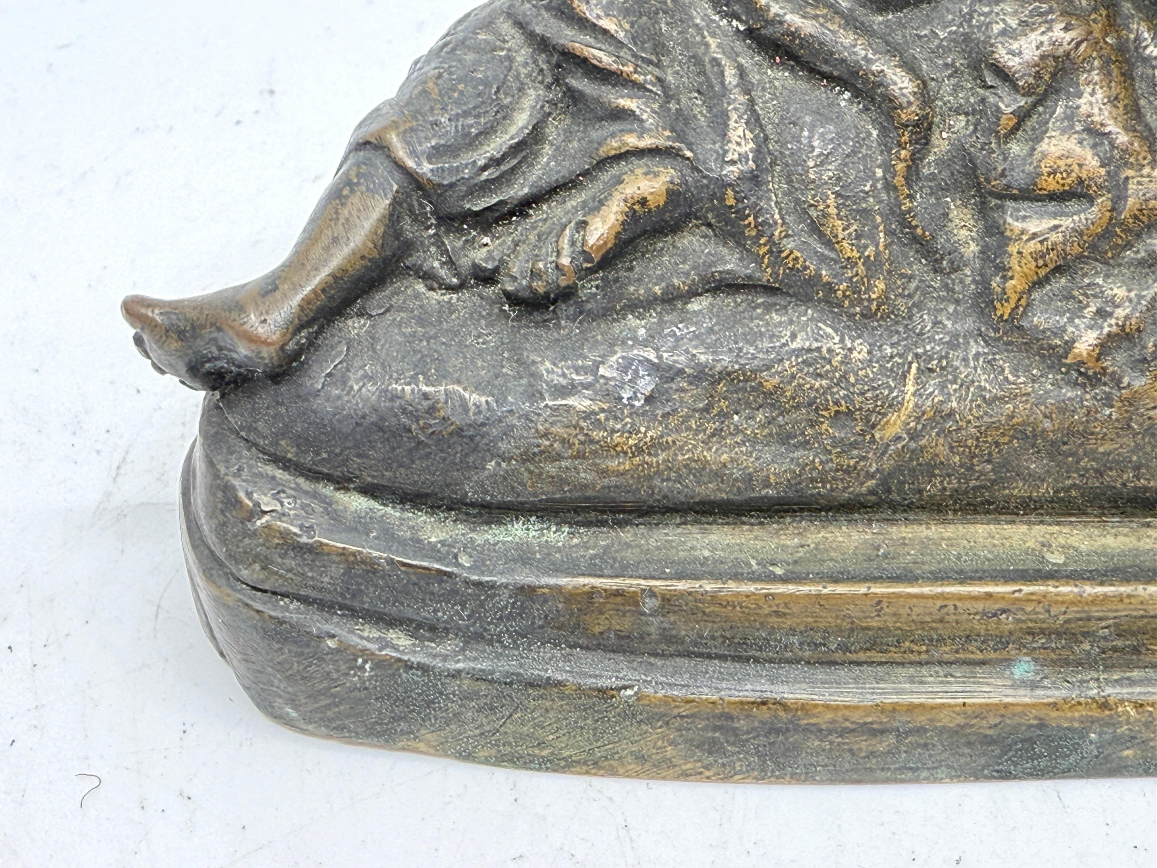 Cupid & Psyche Bronze Neoclassical Grand Tour Souvenir Bronze after Canova 1