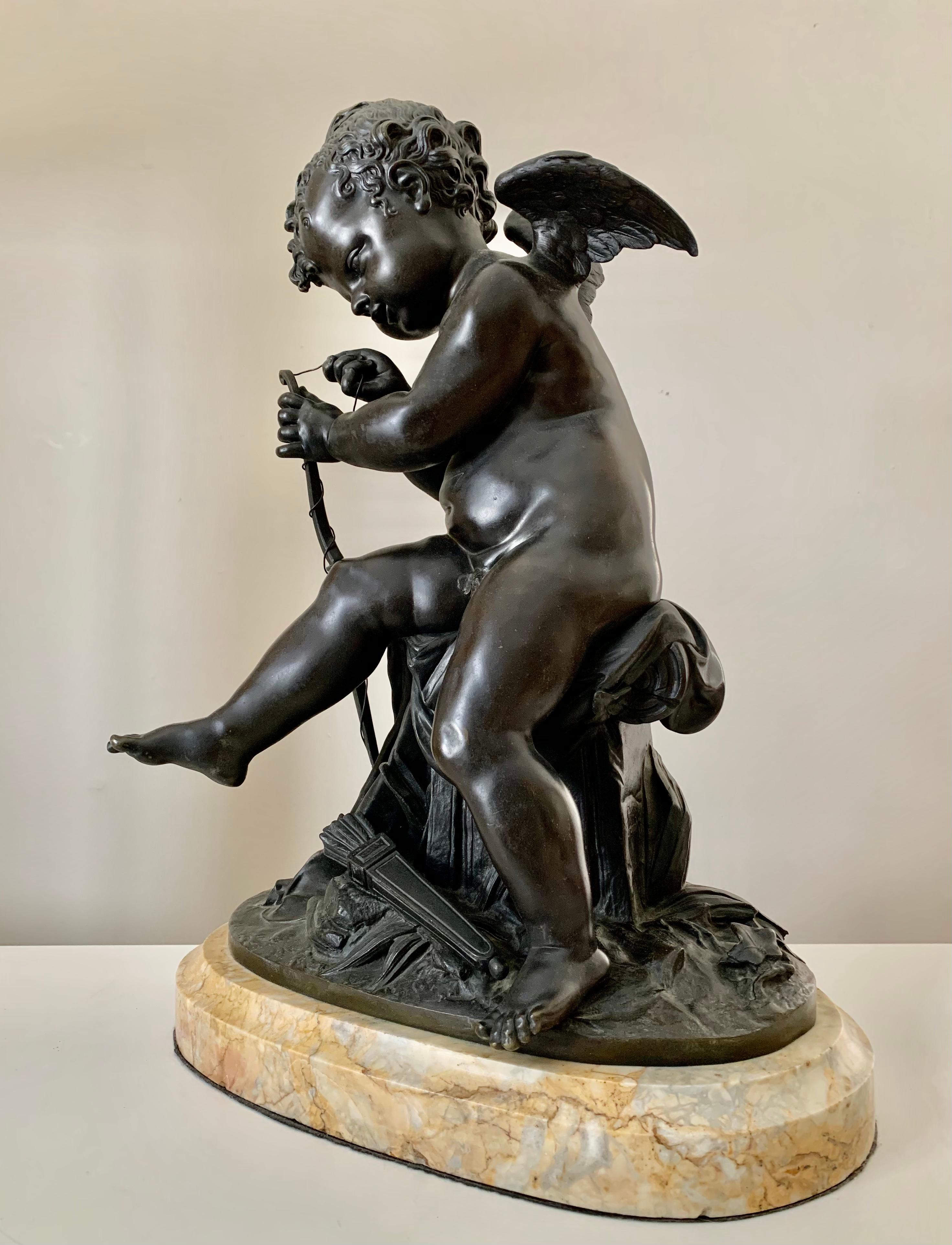 bronze cupid