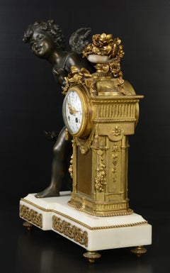 Cupid, Table Clock; France, 19th Century