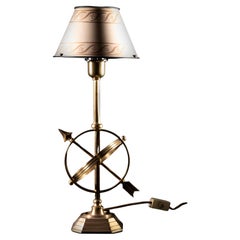 Cupido Brass Table Lamp, Italy Mid-20th Century