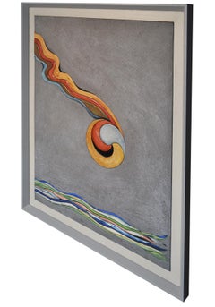 Wall Panel Modern Grey Artwork Handmade in Italy by Cupioli Available