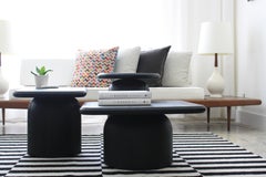 Cupola Round Table Black Stain