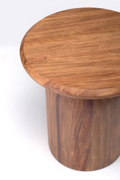 Cupola Round Table Conacaste Wood
