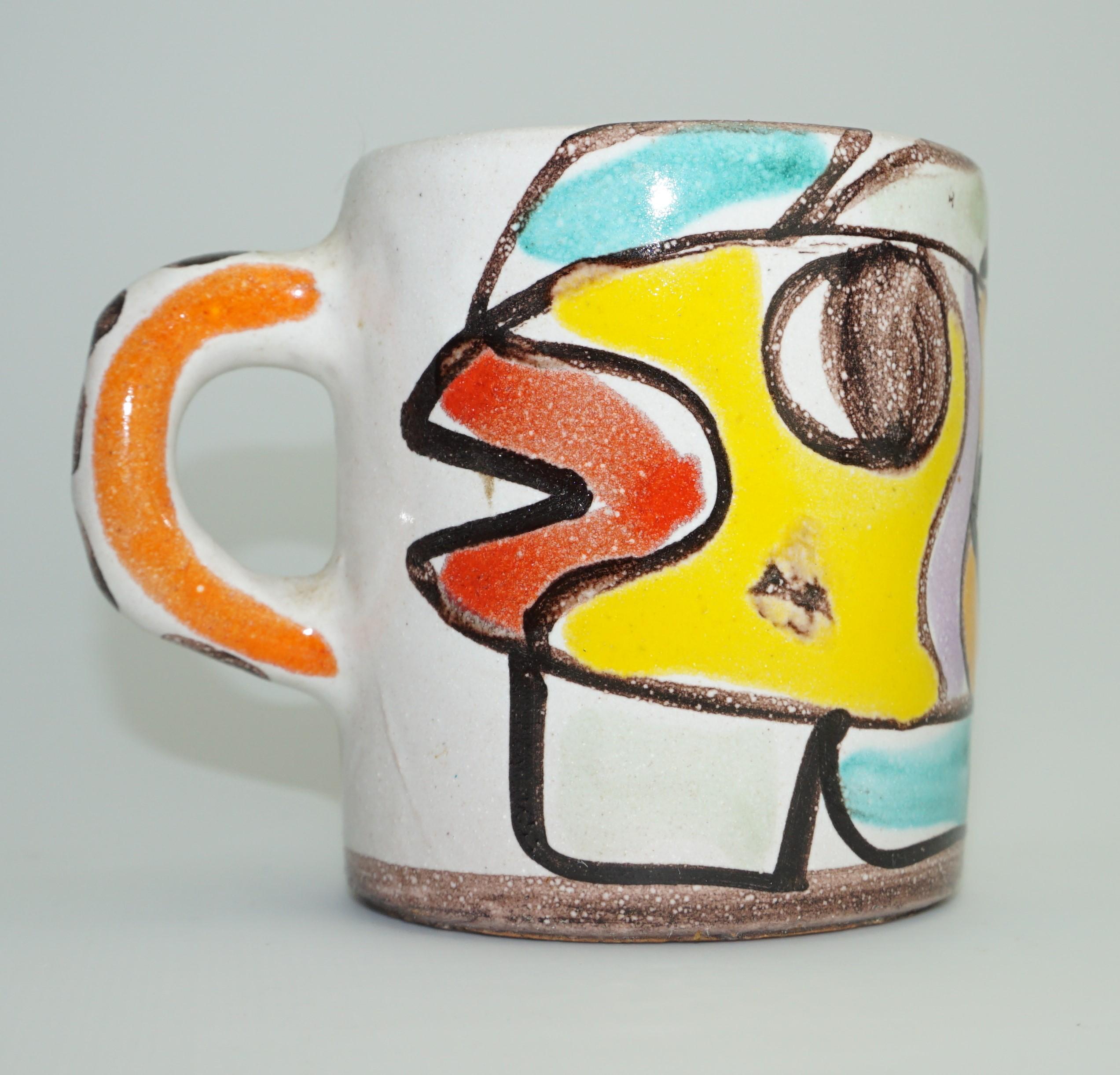 Mid-20th Century Cups by Giovanni DeSimone, Italy, C 1960, Expresso Cups