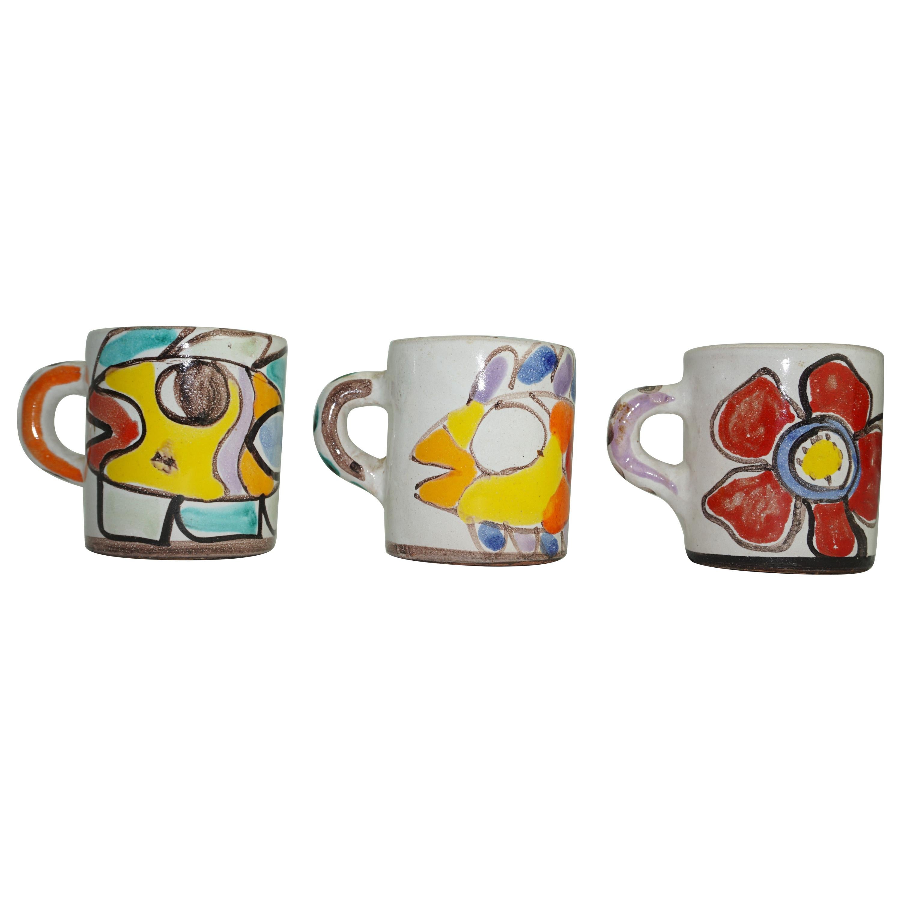 Cups by Giovanni DeSimone, Italy, C 1960, Expresso Cups