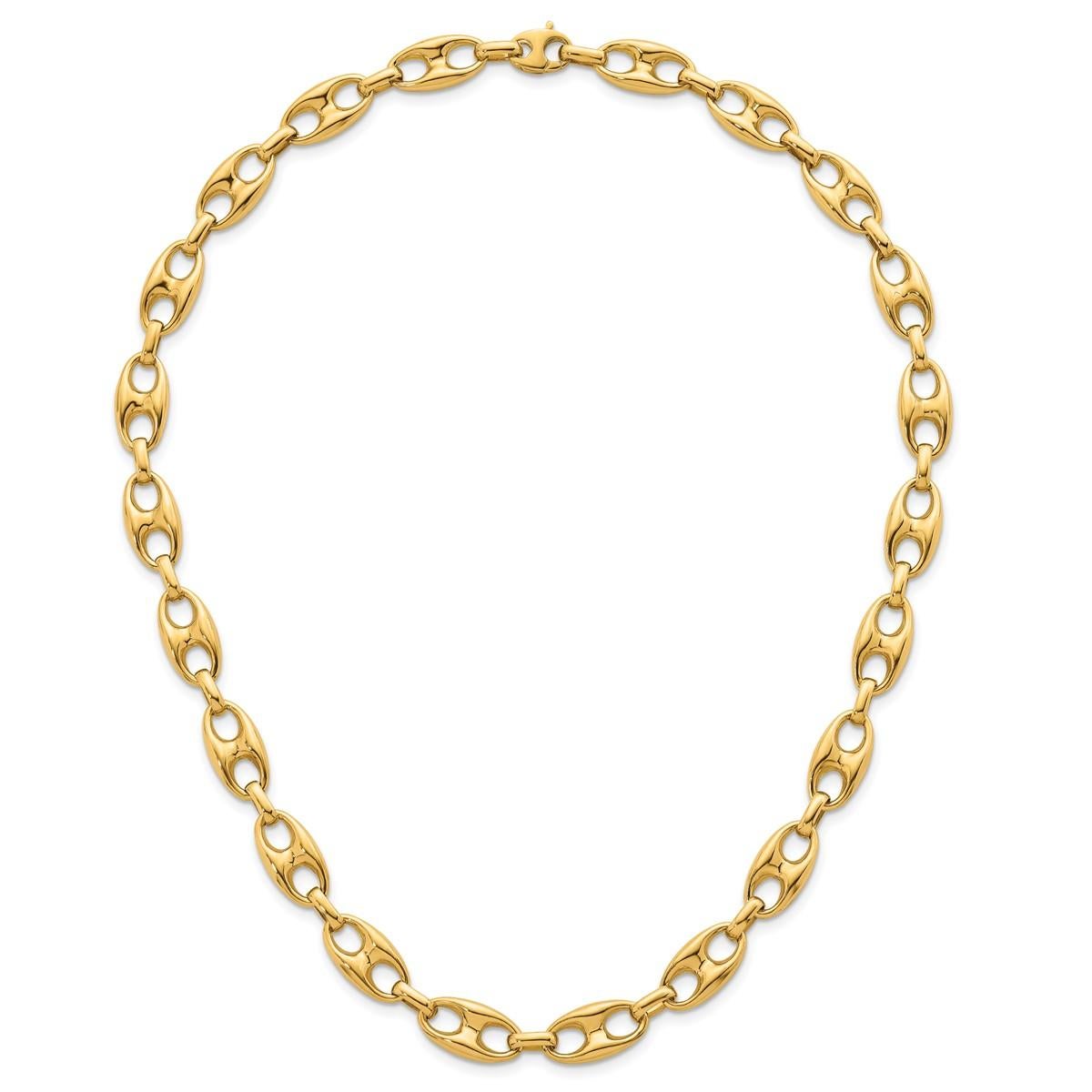 yellow statement necklace