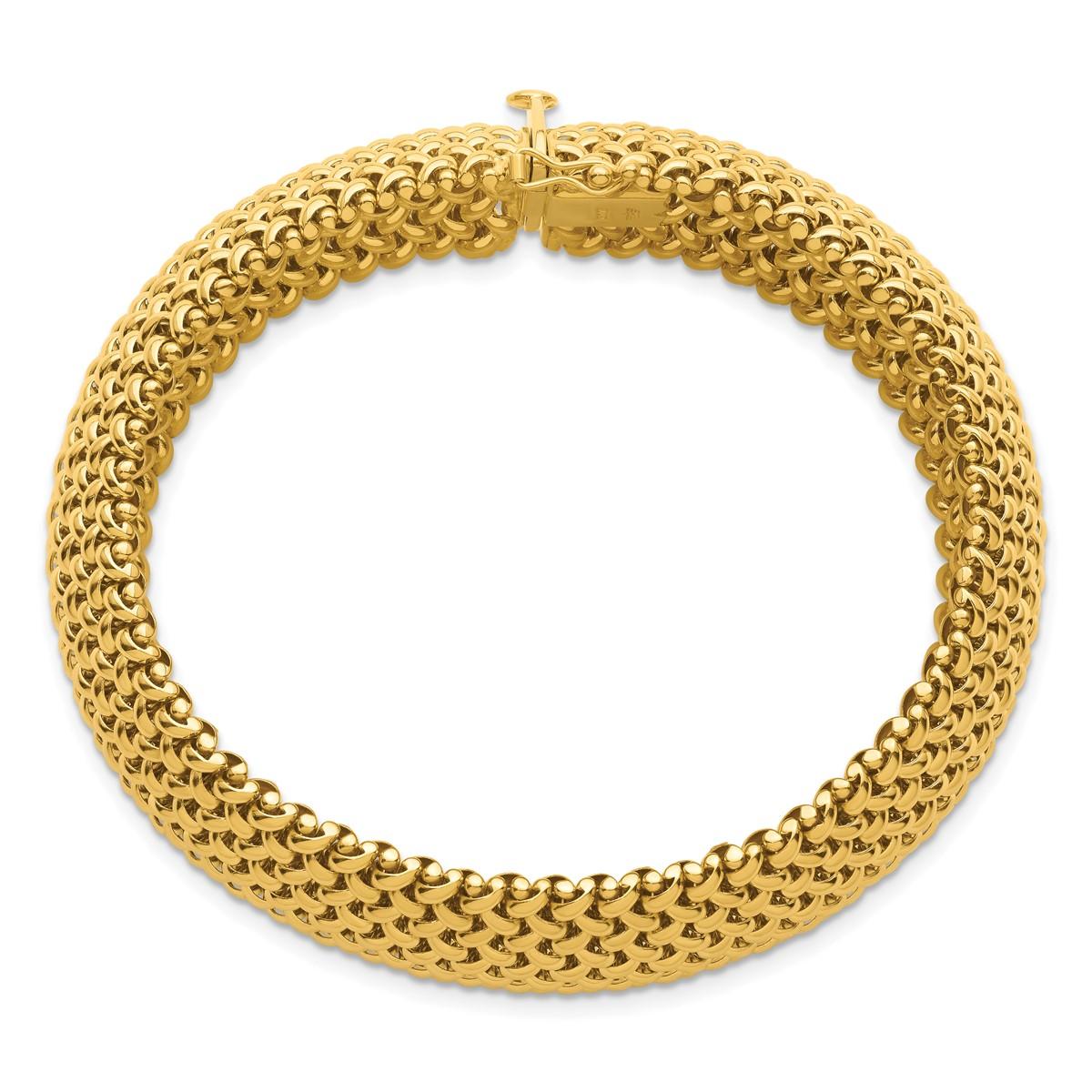 bracciale maglie larghe