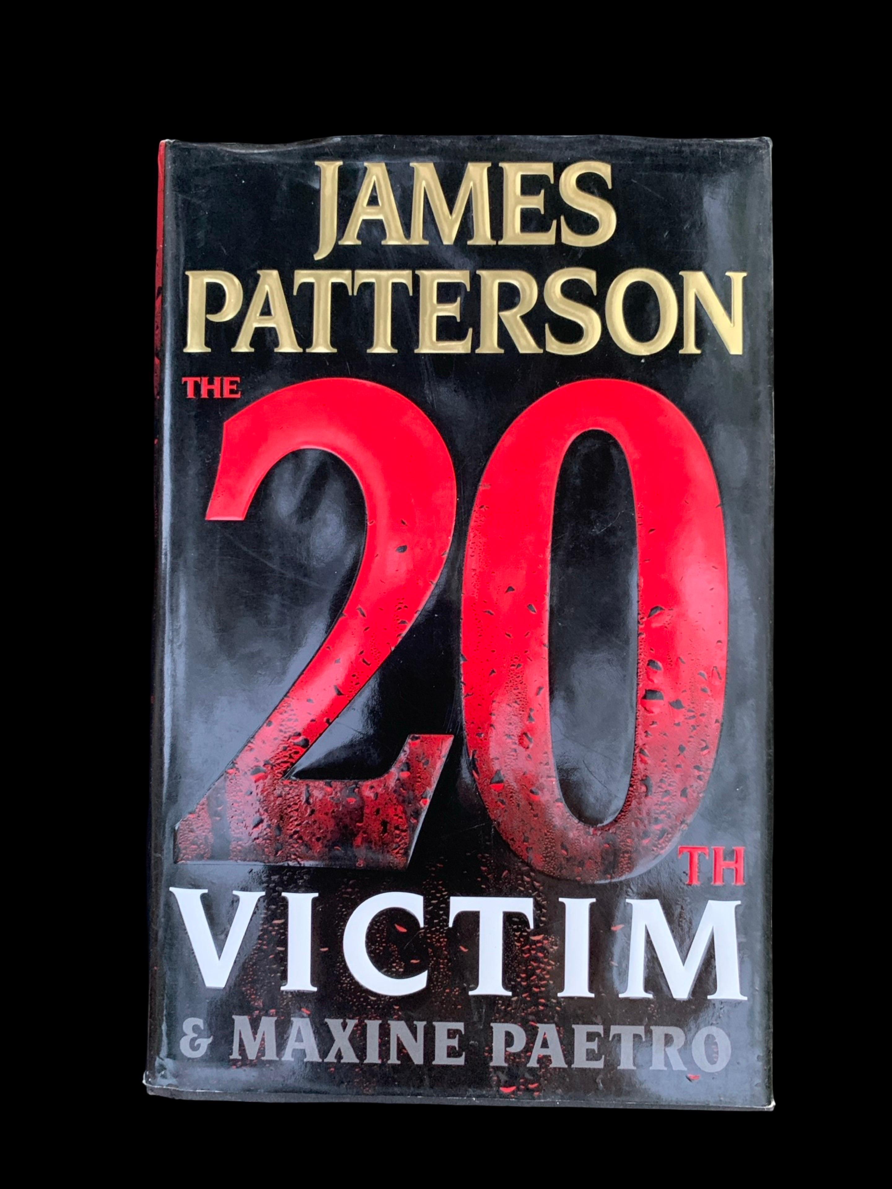 Carta Set Curated 10PC James Patterson Slip-Covered Books Library / Media Room Set #2 in vendita