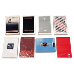 Collection By Vintage de jeux de cartes promotionnels de compagnies aériennes, New