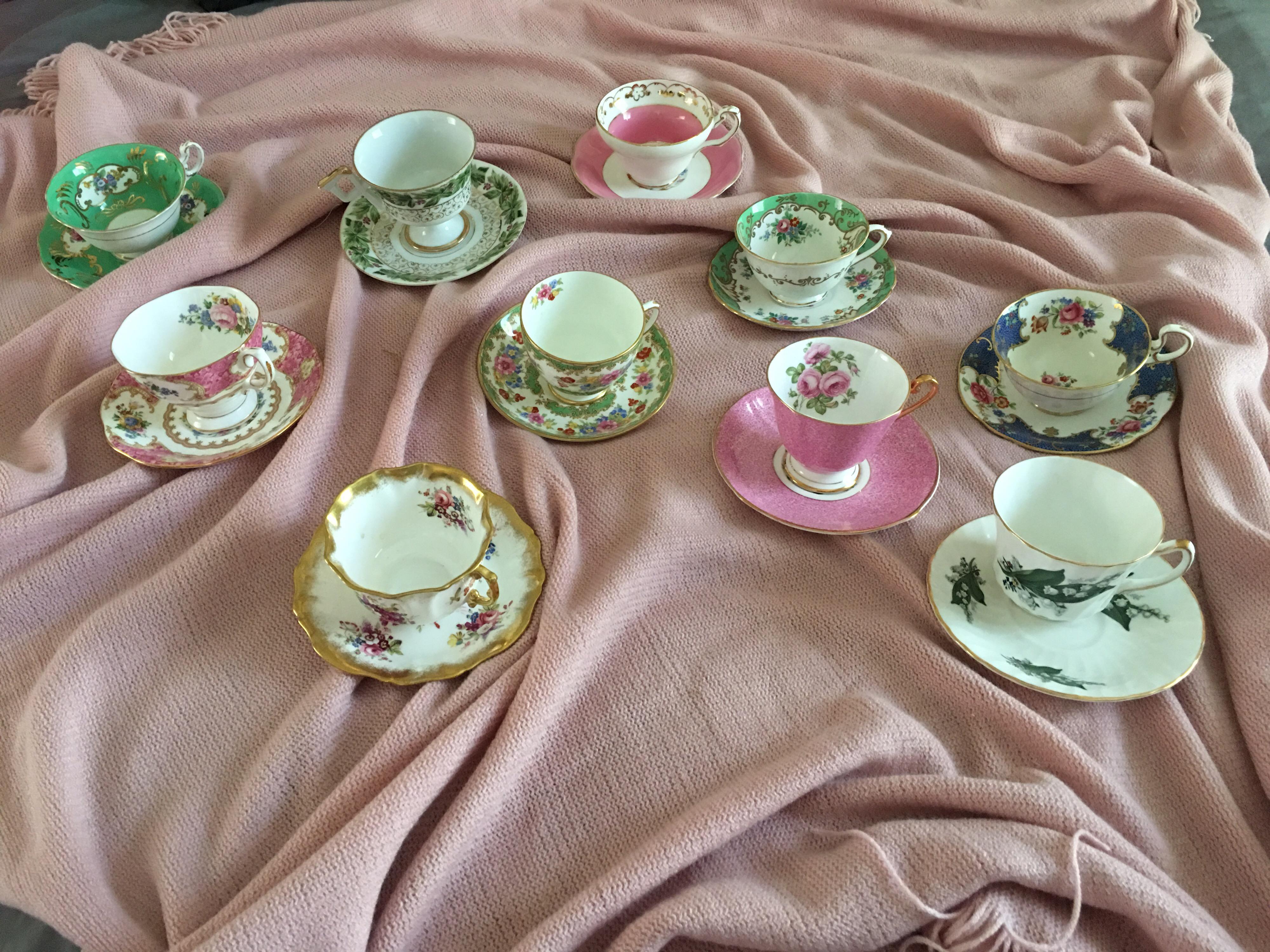 bone china tea sets