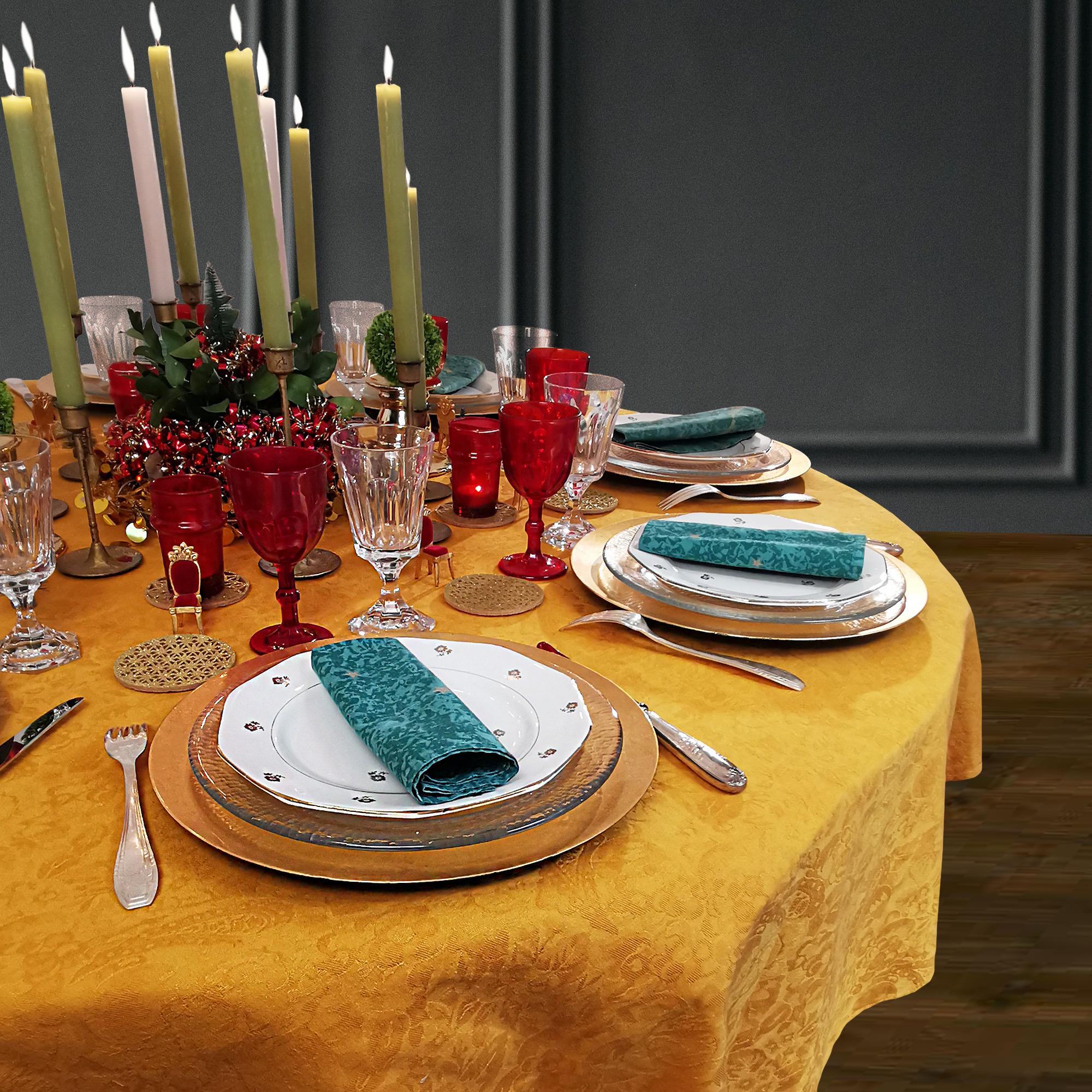 Argent Curated Tables - Soleil d'Or (8 pers.) en vente